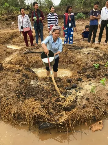 ADRA EMBRACE participants completing practical field training