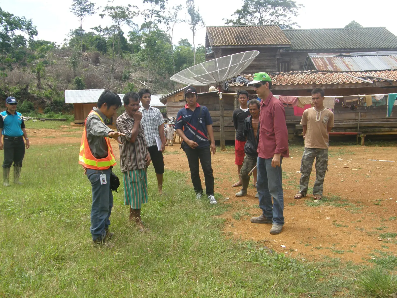 Community site engagement connected with a mining-funded development program in Southeast Asia